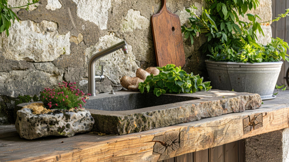 Ce stiluri de design sunt populare pentru chiuvetele exterioare?