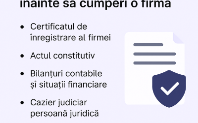 🏢 Ce acte trebuie să verifici înainte să cumperi o firmă 2 🏢 Ce acte trebuie să verifici înainte să cumperi o firmă 2