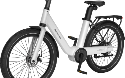 Bicicletă electrică pliabilă pentru navetă mixtă când o poți combina cu mașina sau transportul public