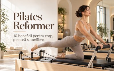 Pilates Reformer: 10 beneficii pentru corp, postură și tonifiere 1